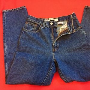 High waist tapered Gap mom jeans